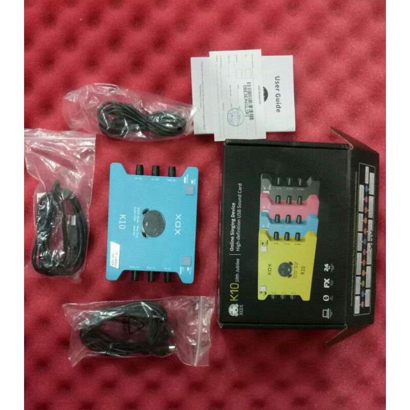 Sound card k10 2020, bản kỷ niệm 10 năm