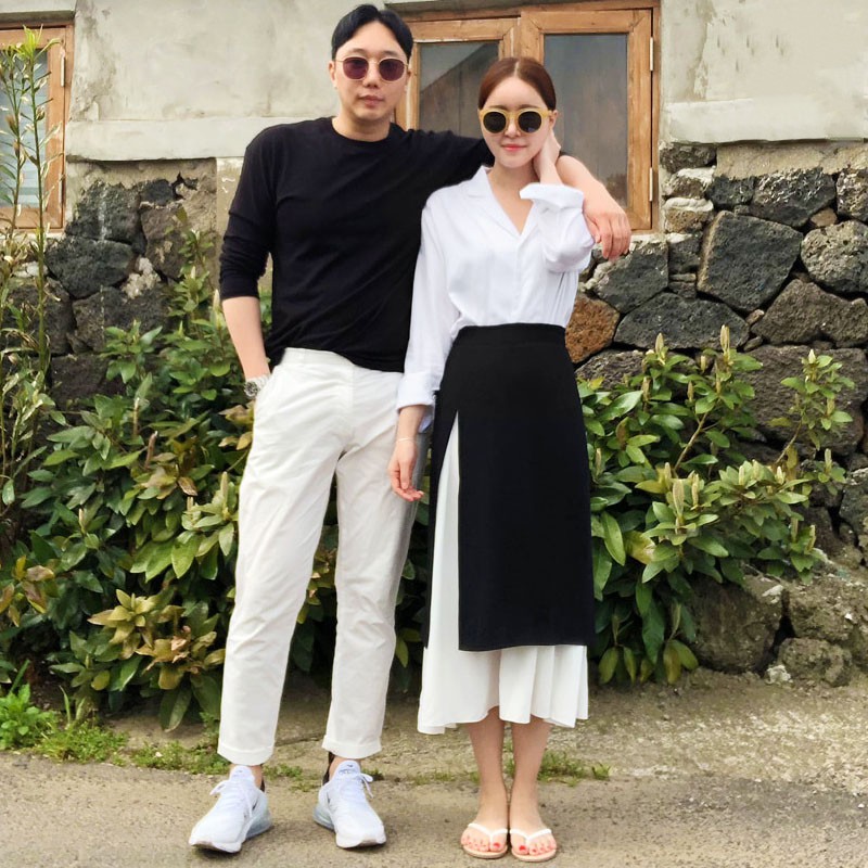 Chân váy dài xẻ kiểu chữ a midi Emilyshop