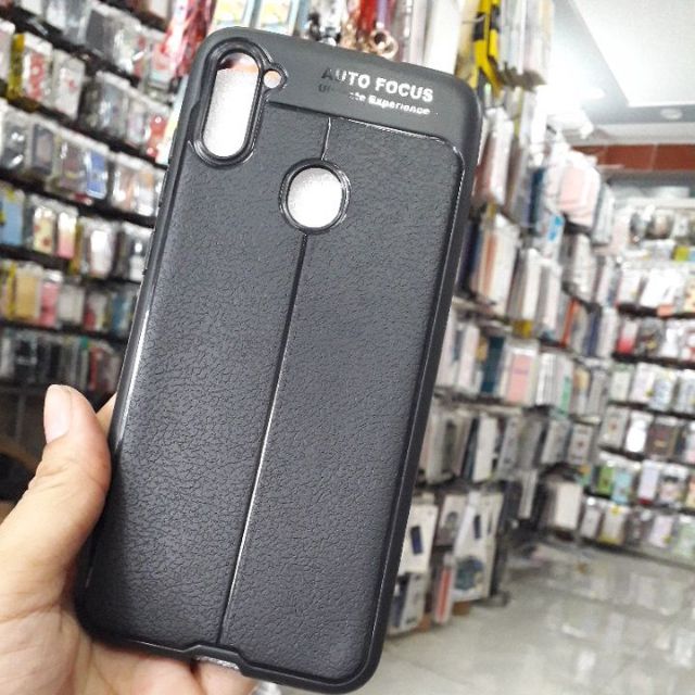Samsung Galaxy A11 Ốp lưng giả da siêu bền