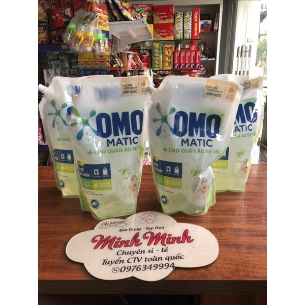 Nước Giặt Omo Matic Túi 2,8 lít