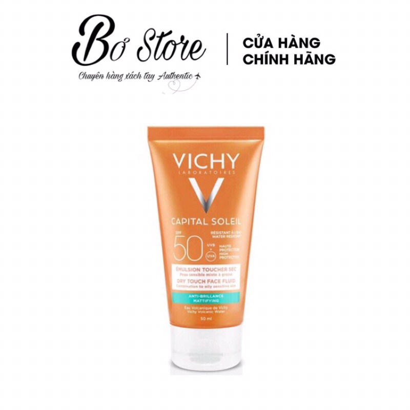 [NỘI ĐỊA PHÁP] Kem Chống Nắng Vichy Capital Ideal, 50ml (Mẫu Mới)