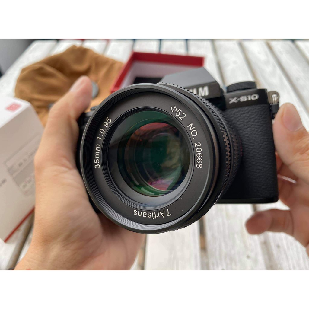 [SẴN] Ống kính 7Artisans 35mm F0.95 đa dụng và chân dung xóa phông cho Fujifilm - Sony - Canon EOS M - Nikon Z và M4/3