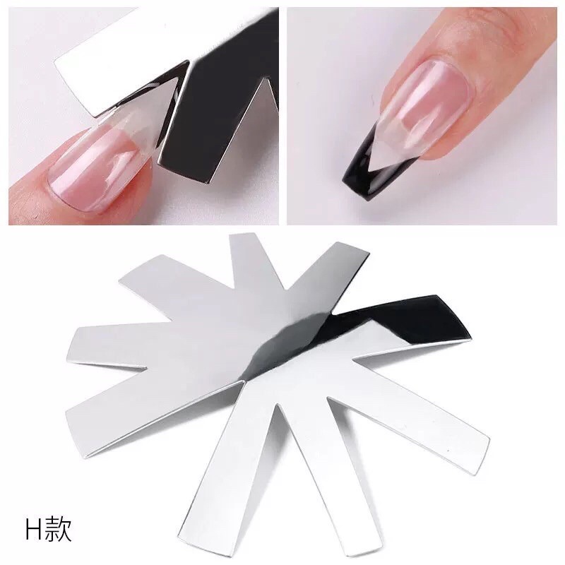 khuôn cắt bột- miếng inox cắt bột nail