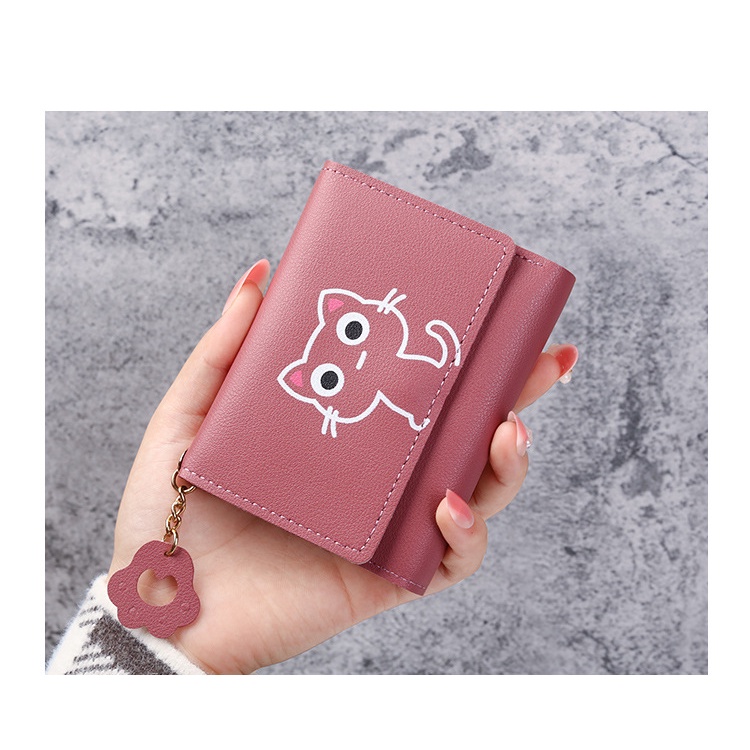 Ví nữ cầm tay mini ngắn cute nhỏ gọn bỏ túi thời trang giá rẻ nl.store VI04