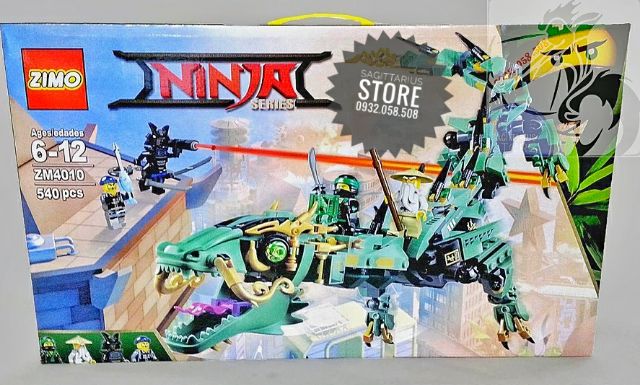 Lego Zimo ZM4010 Lắp Ráp Rồng Ninja