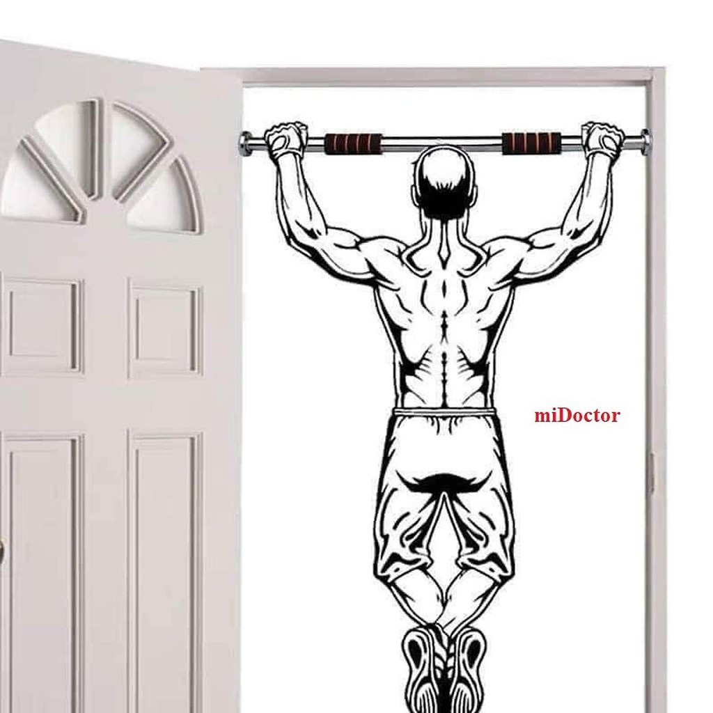 Xà đơn gắn tường tiện lợi chất liệu thép không gỉ 4 lớp cao cấp , chịu lực tốt chắc chắn chống rung lắc lắp đặt dễ dàng