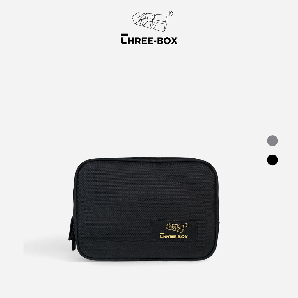 Túi đeo chéo mini THREE-BOX vải oxford nhập khẩu HOMIE CROSSBODY