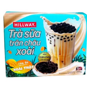 SET 2 HỘP TRÀ SỮA TRÂN CHÂU HOÀNG GIA HILLWAY KÈM GÓI TRÂN CHÂU SIÊU TIỆN LỢI (5 SET)