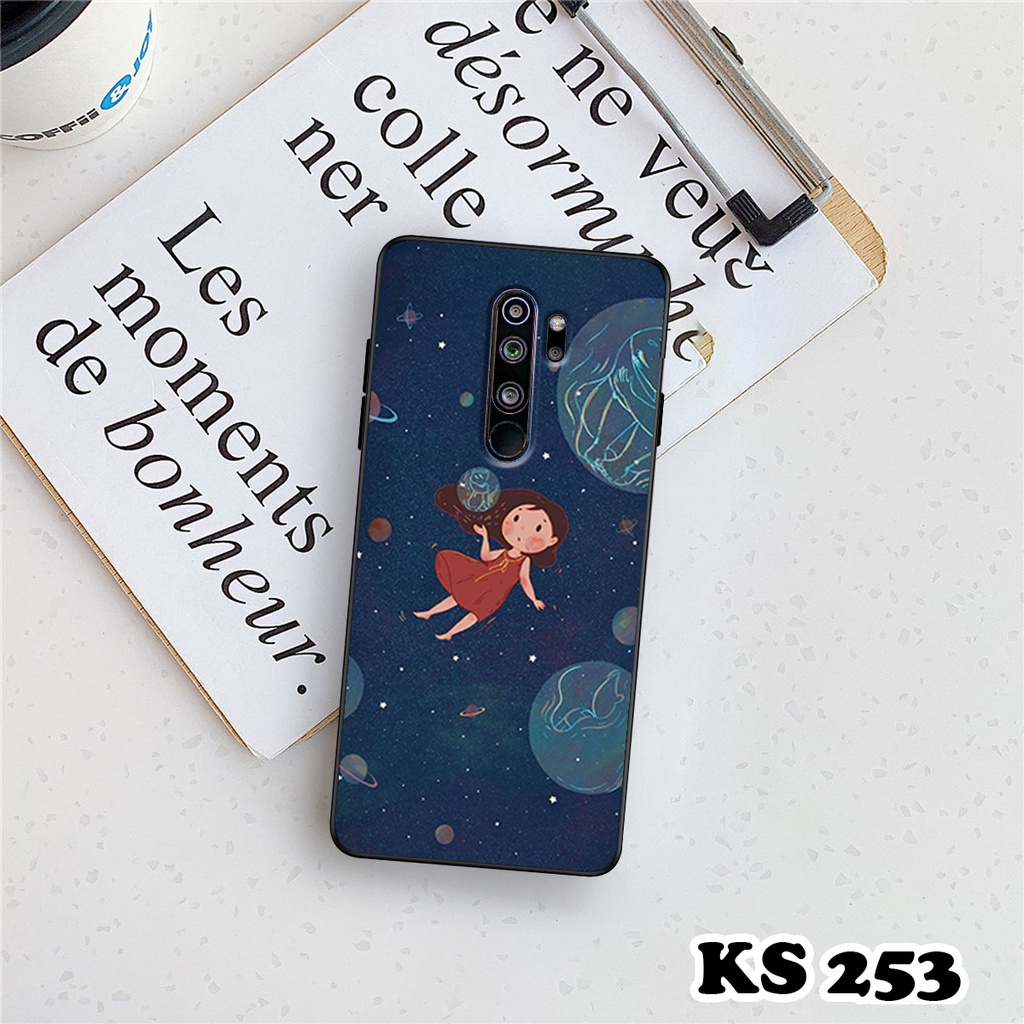 Ốp lưng Xiaomi Redmi Note 8 - Xiaomi Redmi Note 8 Pro - Ốp in hình bé gái siêu đáng yêu, lưng nhám viền TPU cao cấp