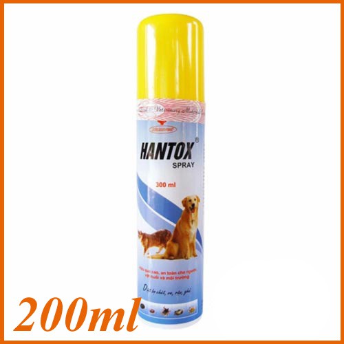 Xịt ve rận Hantox Spray