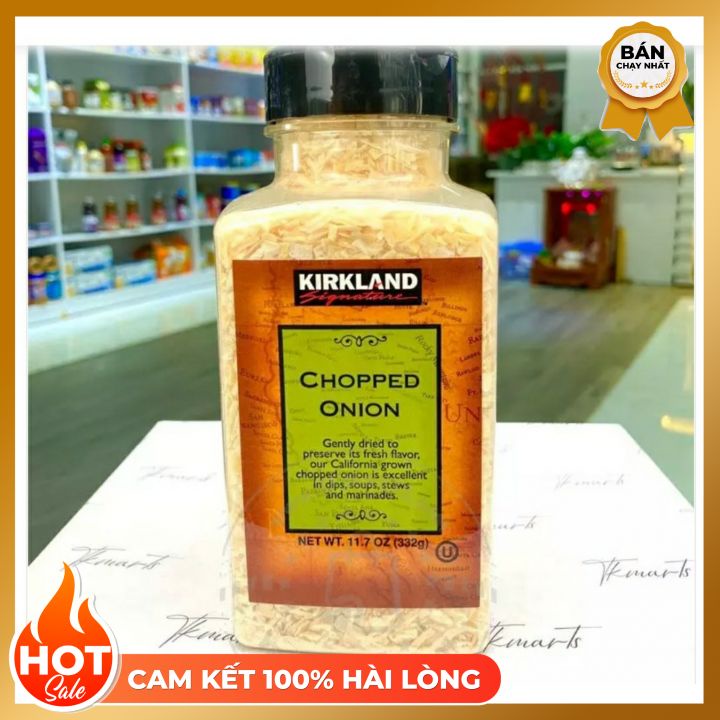 Bột hành của Kirkland Mỹ - 332gr