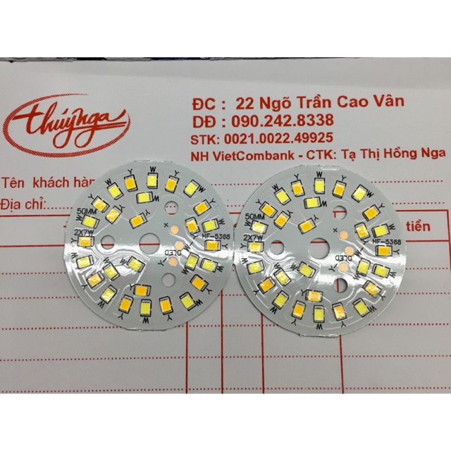 Led vỉ 7w-3 màu- hạt 2835. | BigBuy360 - bigbuy360.vn