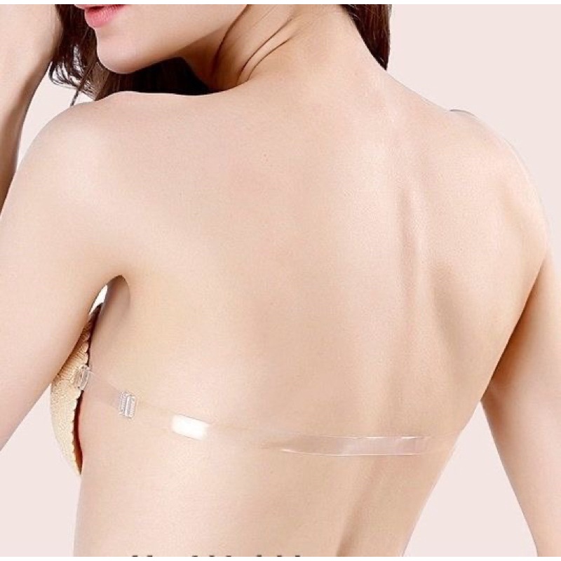Áo ngực không dây tàng hình silicon không lộ viền