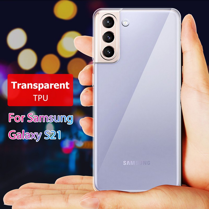 Ốp điện thoại từ tpu mềm trong suốt siêu mỏng cho For Samsung Galaxy S23 S22 Plus S21 Fe A03 Core M23 M33 4G 5G