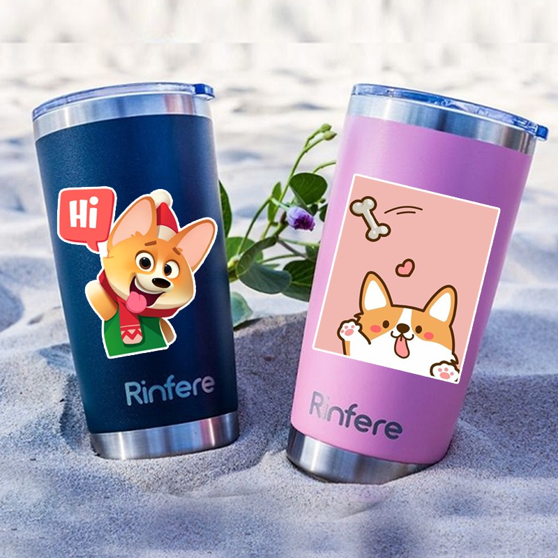 Chủ Đề Corgi | Sticker Dán Điện Thoại, Sticker Dán Nón Bảo Hiểm, Sticker Dán Xe Máy, Sticker Dán Vali