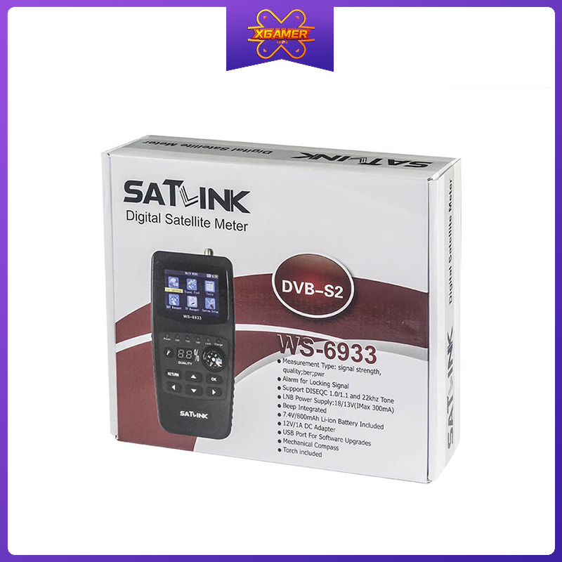 Máy Dò Sóng Vệ Tinh Satlink Ws-6933 Dvb-S2 Fta Cku