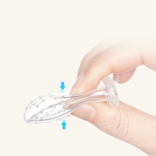 Túi nhai ăn dặm silicon chống hóc dành cho bé từ 5 tháng tuổi AD15