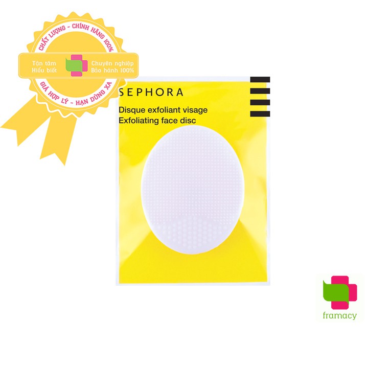 Miếng rửa mặt Sephora Exfoliating Face Disc, Pháp cho mọi lứa tuổi