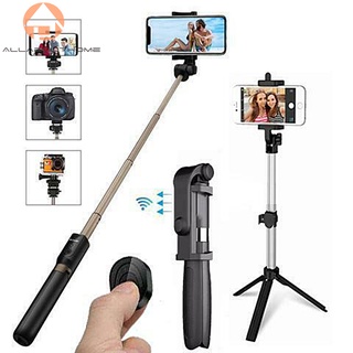 Gậy Chụp Ảnh Selfie Bluetooth Không Dây 4 Trong 1 Điều Khiển Từ Xa Cho Iphone Samsung Huawei