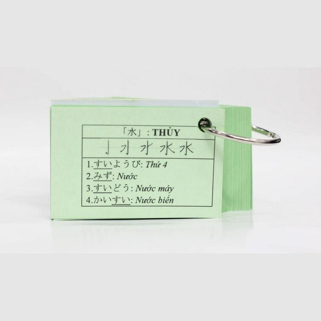 Thẻ học kanji N5 theo giáo trình minano bản mới nhất