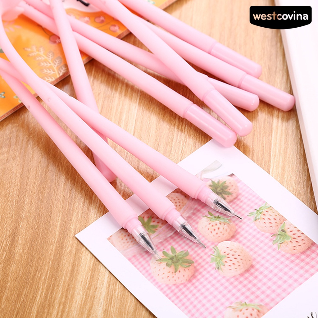 [Hot]✍Set 100 Bút Gel 0.5mm Hình Bông Hoa Dễ Thương