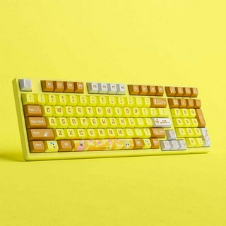 Tặng kèm bàn di trị giá 399k - Bàn phím AKKO 3098S SpongeBob (RGB / PBT Dye-subbed / JDA profile / AKKO CS switch)