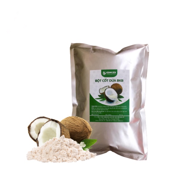Bột cốt dừa BKB gói 1kg - Làm nước cốt dừa sữa chua trân châu, nấu chè, pha chế