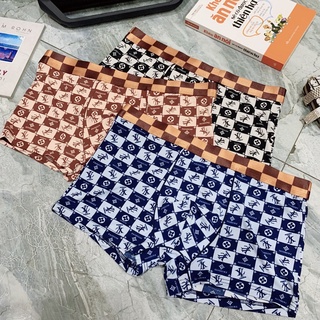 Quần sịp đùi quần lot nam lụa thun lạnh lv siêu mềm mịn mát lạnh lv2