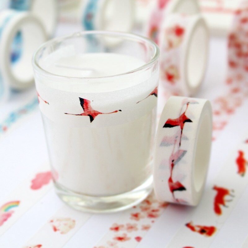 Cuộn băng keo giấy dễ thương dùng trang trí sổ tay
