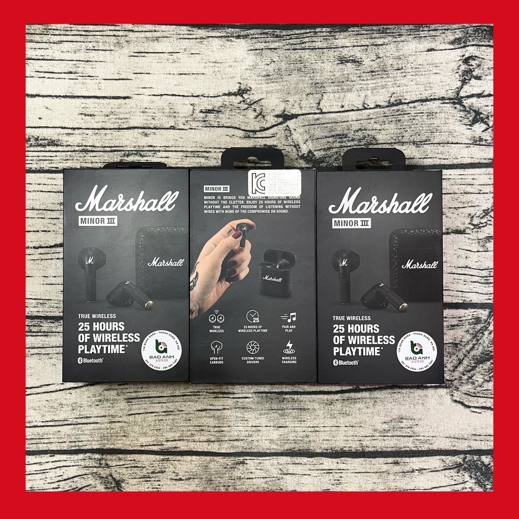 Tai nghe Marshall Minor III  Chính Hãng New 100%