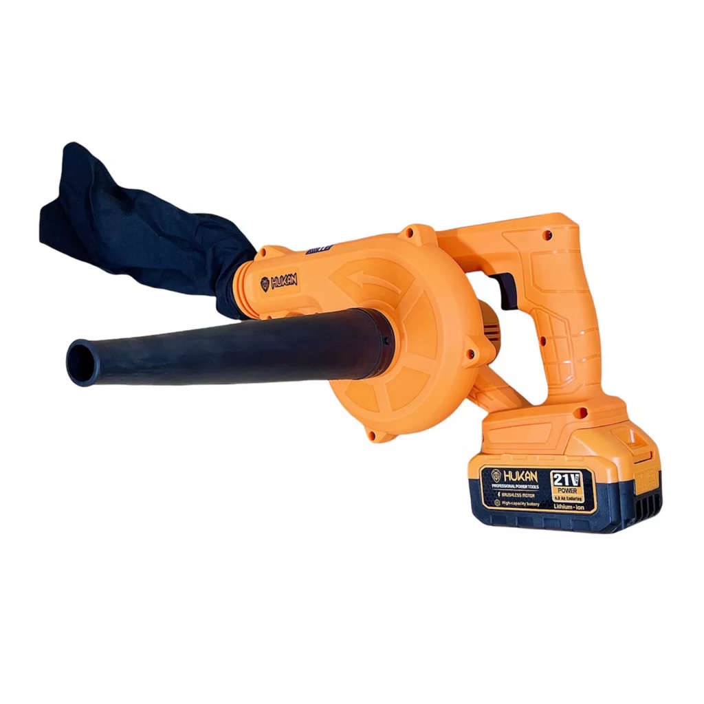 Máy hút thổi bụi chạy pin Thương hiệu HUKAN HK-HK755LION lực cực mạnh cho hiệu quả cao có bán thân máy