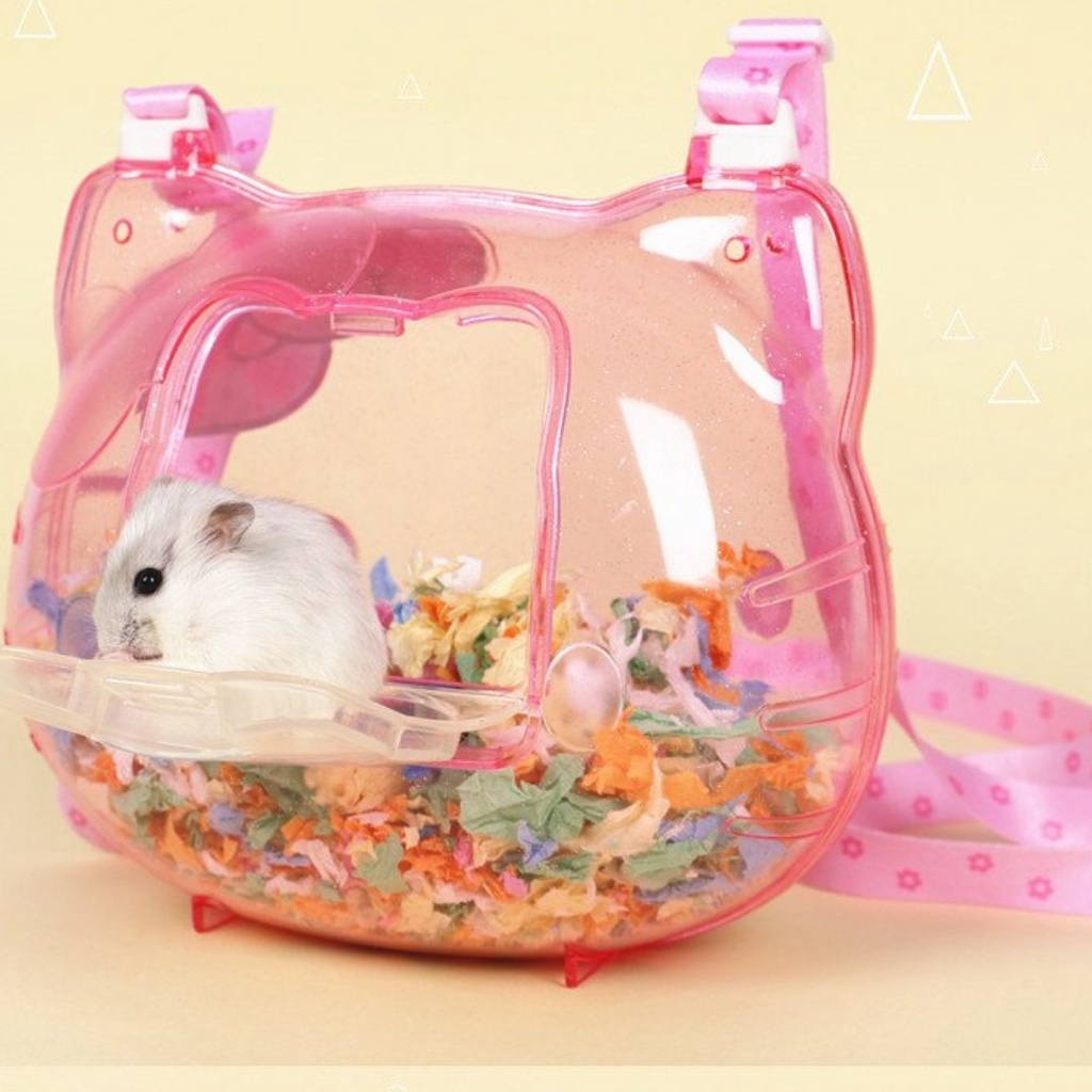 lồng xách tay kitty dành cho haster, đuôi mập