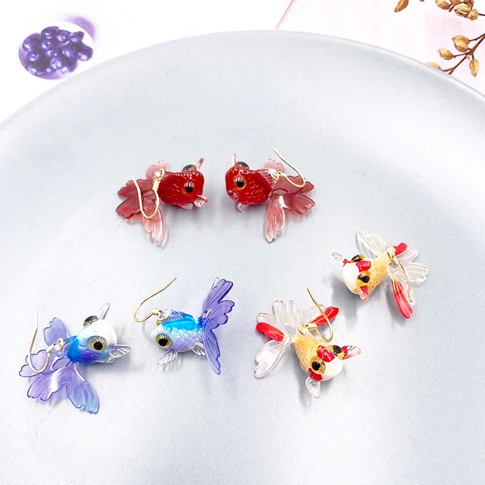 MXGOODS Mặt Dây Chuyền Hình Cá Vàng May Mắn