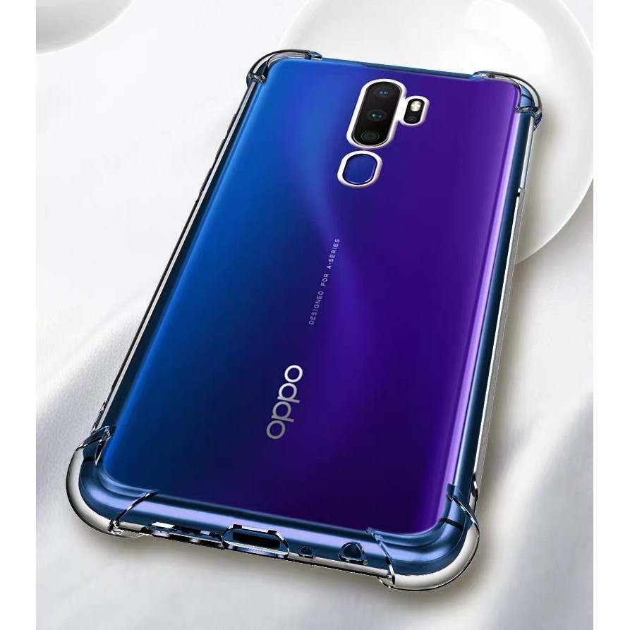 Ốp lưng Oppo A9 2020 / Oppo A5 2020 dẻo trong lồi 4 góc chất đẹp hạn chế ố vàng