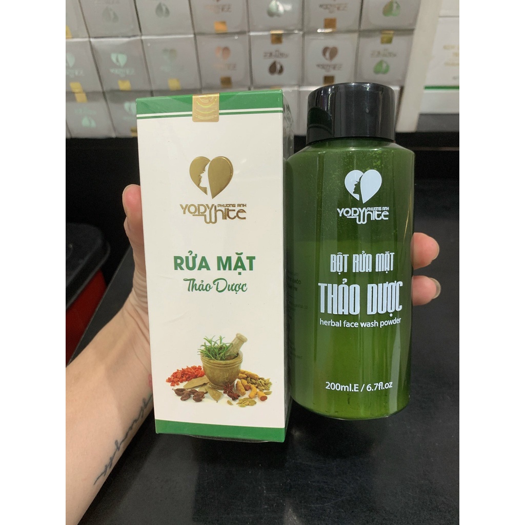 Bột rửa mặt Yody White Phương Anh chính hãng