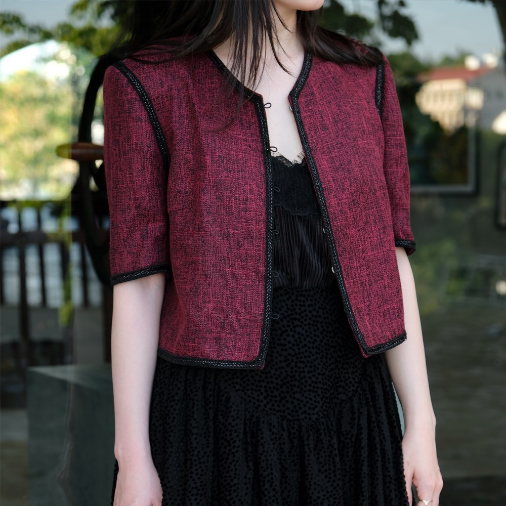 ÁO KHOÁC CỘC TAY MÙA HÈ - SP21 LAINA TOP | BigBuy360 - bigbuy360.vn