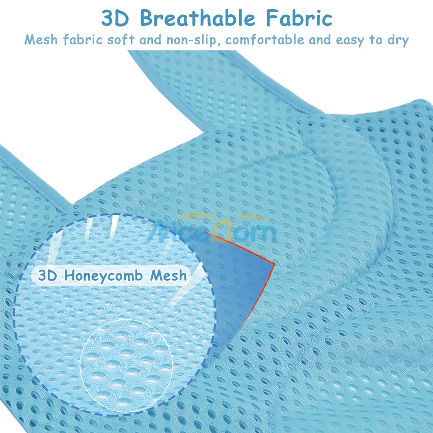 Đệm lưới tắm cho bé sơ sinh có thể xếp gọn cao cấp tiện dụng