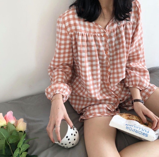 Bộ Ngủ Voan Cát