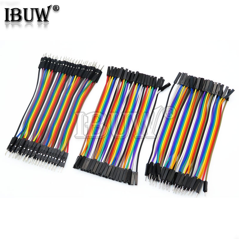 Set 40/120 Dây Cáp Dupont 10cm 20cm Cho Arduino
