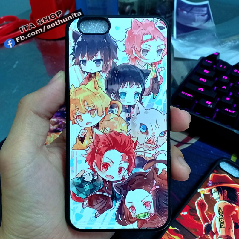 Ốp lưng Kimetsu no Yaiba Chibi - Ốp lưng Anime cho các máy