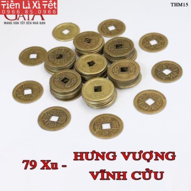 [PHONG THUY] Đồng xu ngũ đế, đồng xu phong thuỷ bỏ bóp ví - Vật phẩm chiêu tài may mắn