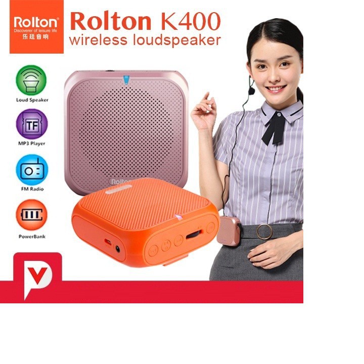 Máy Trợ Giảng Có Dây  - Máy Trợ Giảng Đa Năng 4 Trong 1 ROLTON K400
