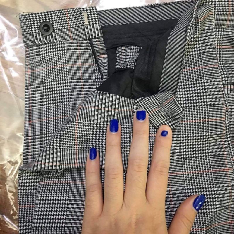 QUẦN TÂY ÂU NAM XÁM KẺ CARO MẪU MỚI NHẤT | BigBuy360 - bigbuy360.vn