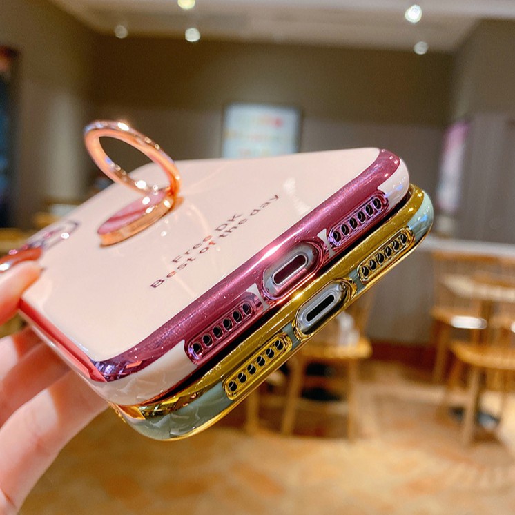 Ốp Điện Thoại Mềm Có Vòng Đỡ Cho Samsung Galaxy S9 S9 Plus S10 S10E S10 Plus S20 S20 Plus S20 Ultra S20 FE A80 A90 Giá Đỡ