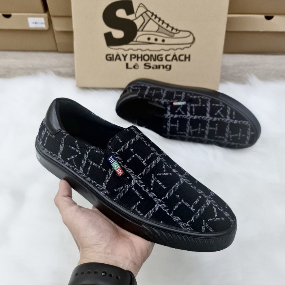 Giày Lười Nam BASIC Phối Màu Lịch Lãm - LV04