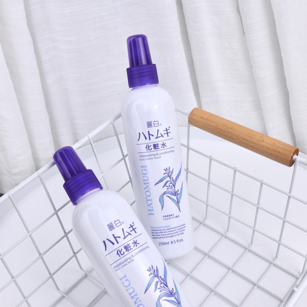 Xịt Khoáng Dưỡng Ẩm Làm Sáng Da Hatomugi Moisturizing & Conditioning The Mist Lotion 250ml | BigBuy360 - bigbuy360.vn