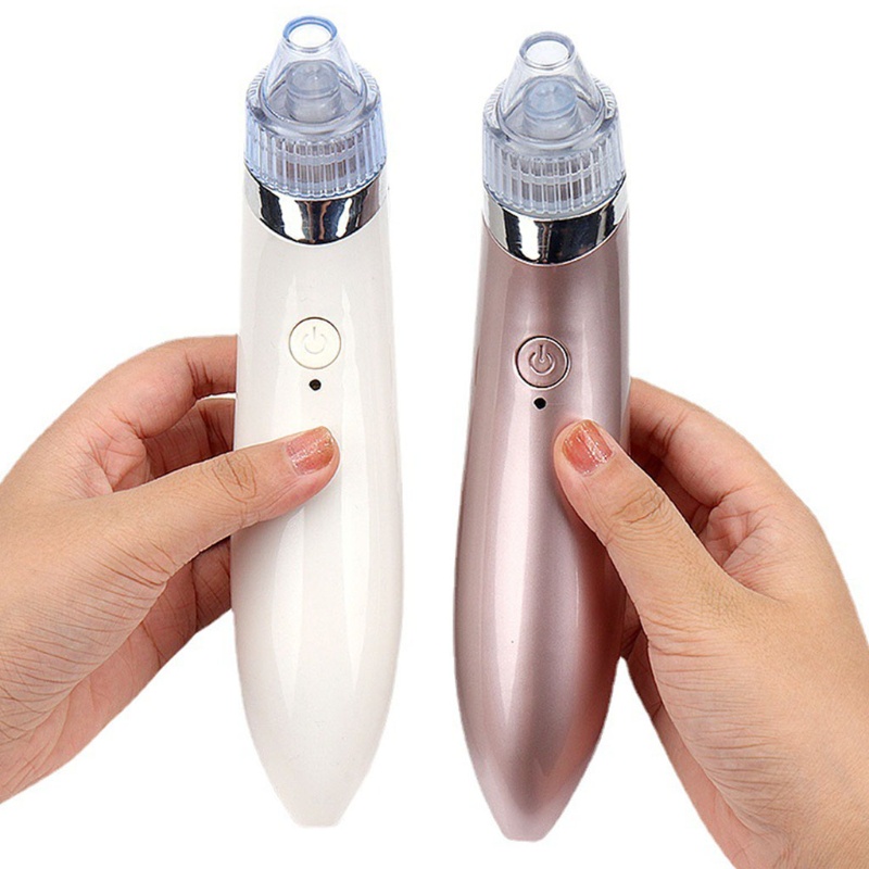 Máy Hút Mụn Đầu Đen Làm Sạch Lỗ Chân Lông YOUYO Kèm 5 Đầu Hút