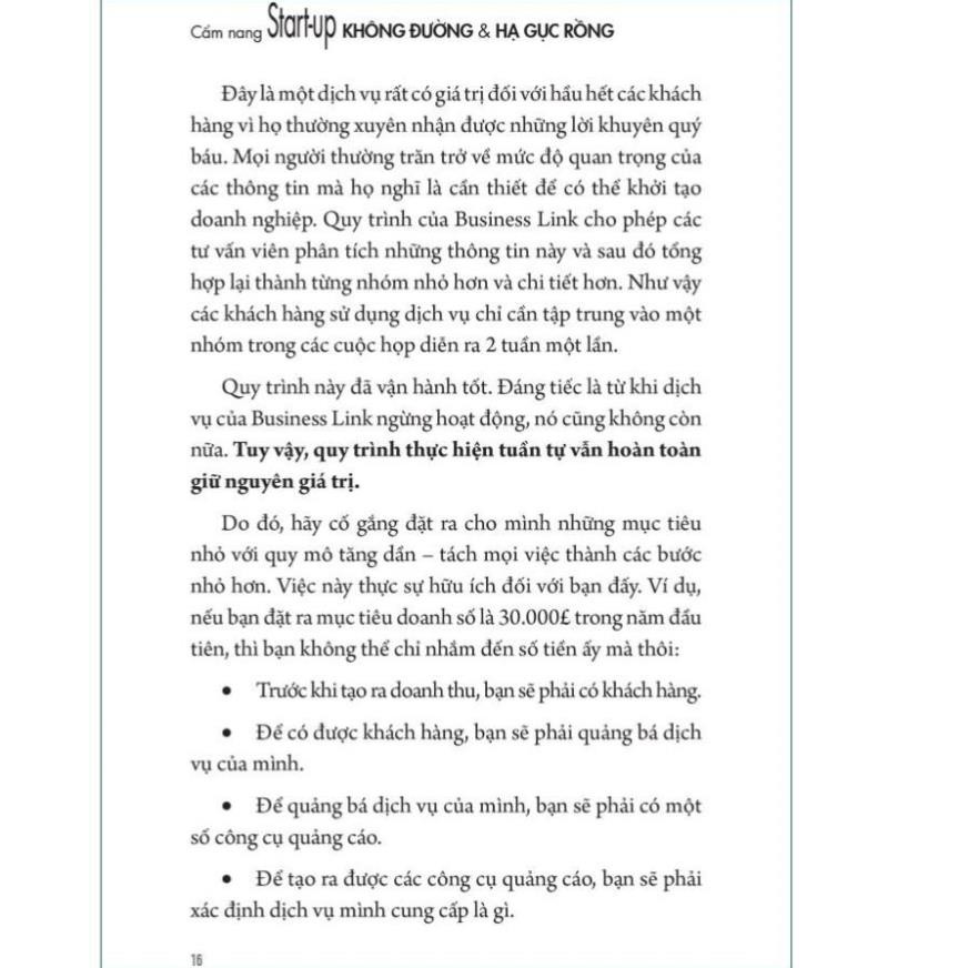 Sách: Cẩm Nang Start Up - Không Đường Và Hạ Gục Rồng [ Minh Long ]