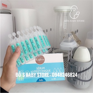 Nước muối sinh lý Pháp Gifrer tép xanh