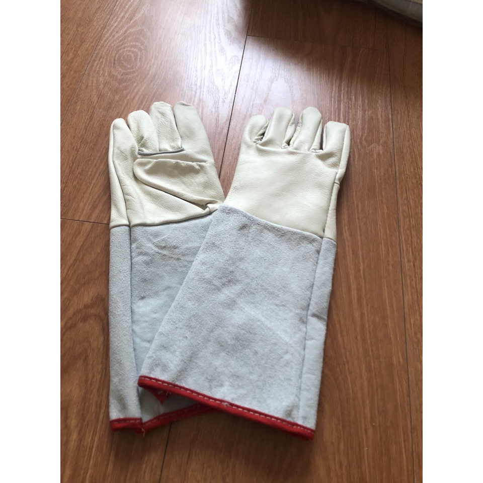 Găng tay da hàn TIG dài